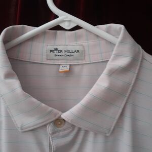 Peter Millar Southern Comfort Stripe Polo XXL